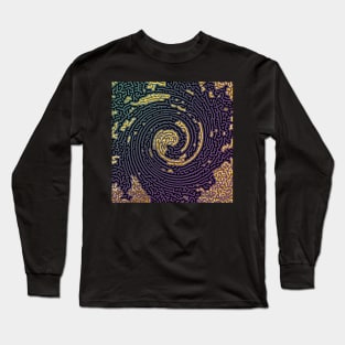 Dark Whirlpool Mesmerize Bermuda Triangle Long Sleeve T-Shirt